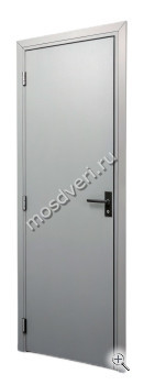 Серая входная дверь узкая СДД-025 - купить от производителя Мосдвери Серая входная дверь узкая СДД-025