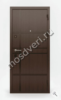 Входная металлическая дверь венге 1,8 мм - купить от производителя Мосдвери Входная металлическая дверь венге 1,8 мм